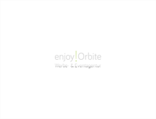 Tablet Screenshot of enjoyorbite.com